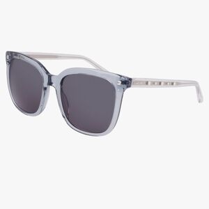 Bebe Translucent Gray Sunglasses